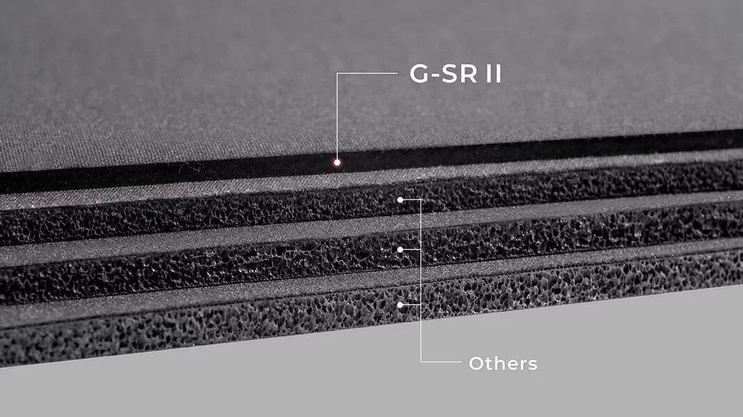 G SR II Gaming Mouse Pad for Esports Uniform high density rubber base 1
