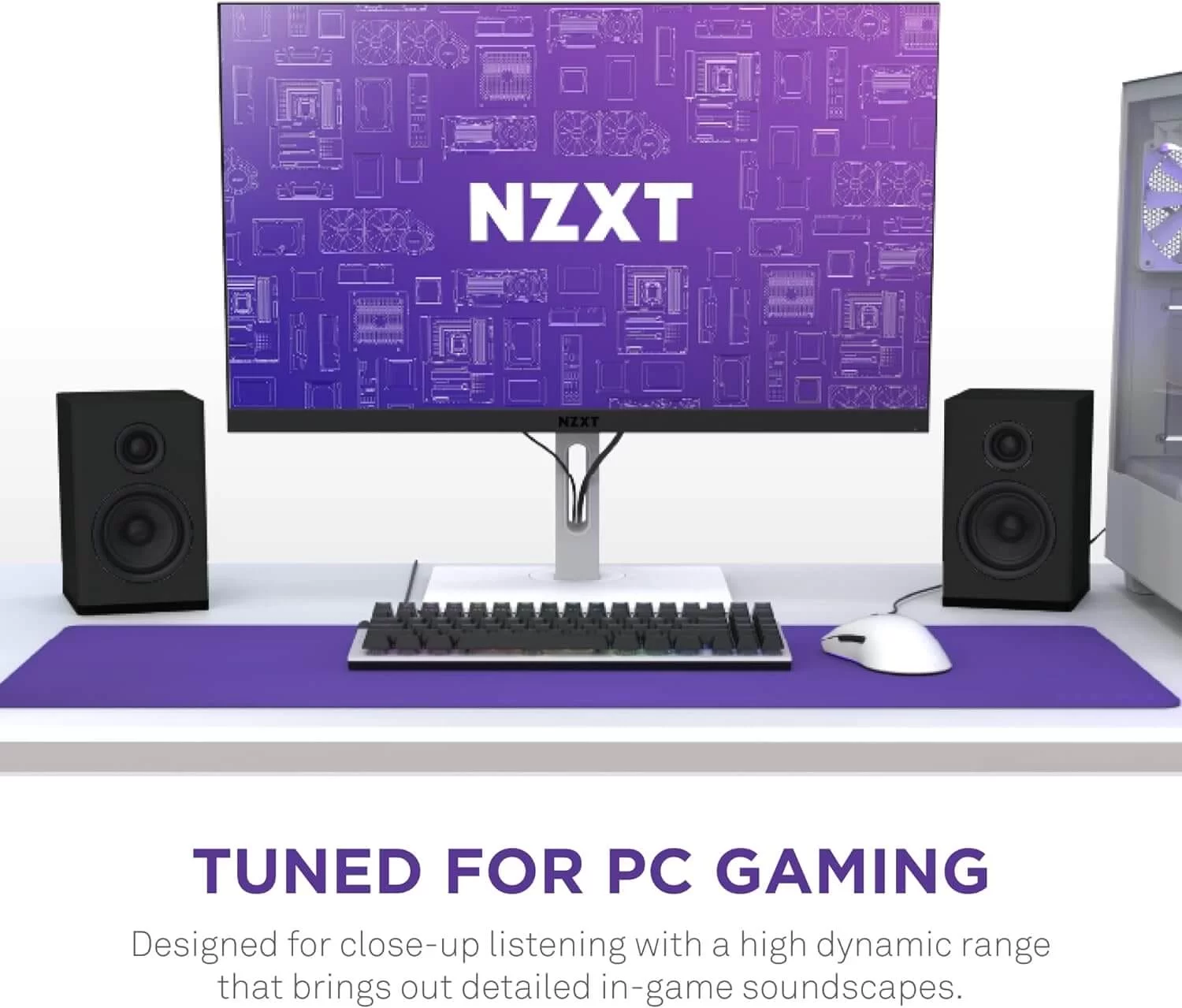 Loa NZXT Gaming Speakers 3 inch V2 page mobile 1