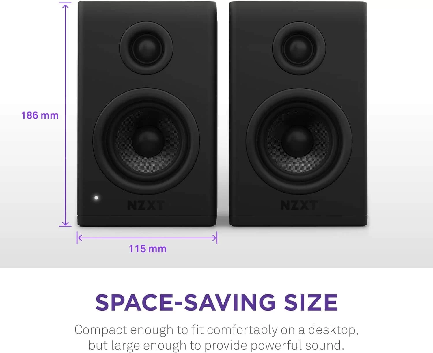 Loa NZXT Gaming Speakers 3 inch V2 page mobile 4
