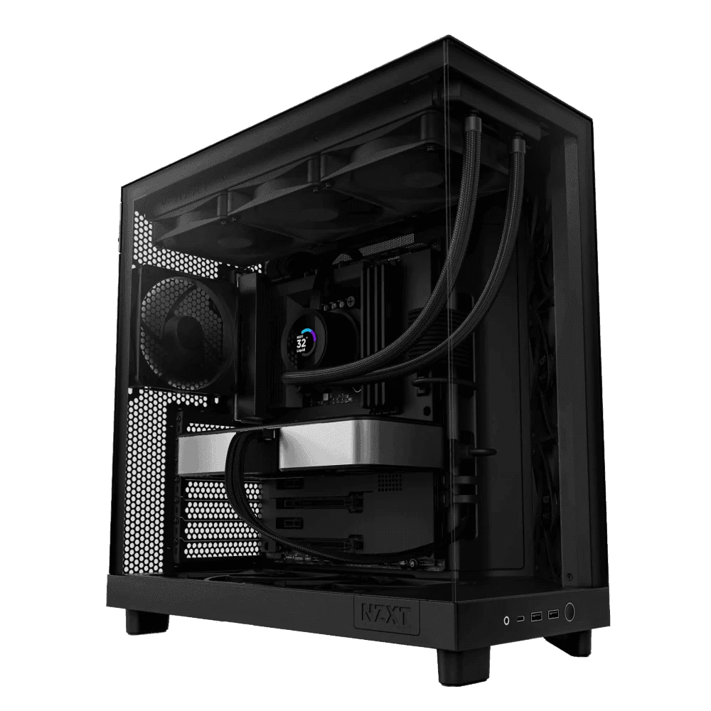 NZXT H6 Flow Black Compact Mid-tower Airflow Case