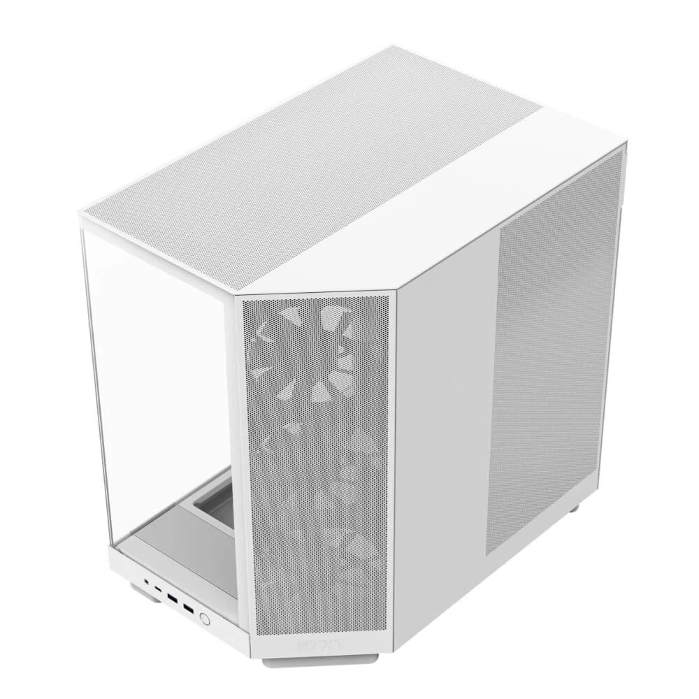 NZXT H6 Flow White Compact Mid-tower Airflow Case 4 NZXT H6 Flow White Compact Mid-tower Airflow Case - Ảnh 4