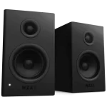 NZXT Relay Speakers 3 inch Black V2 (AP-SPKB2-EU) - Bookshelf-Style Design, 80 Watts, High Dynamic Range, Silk Dome Tweeters, Glass Fiber Woofers