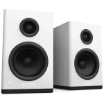 NZXT Relay Speakers 3 inch White V2 (AP-SPKW2-EU) - Bookshelf-Style Design, 80 Watts, High Dynamic Range, Silk Dome Tweeters, Glass Fiber Woofers