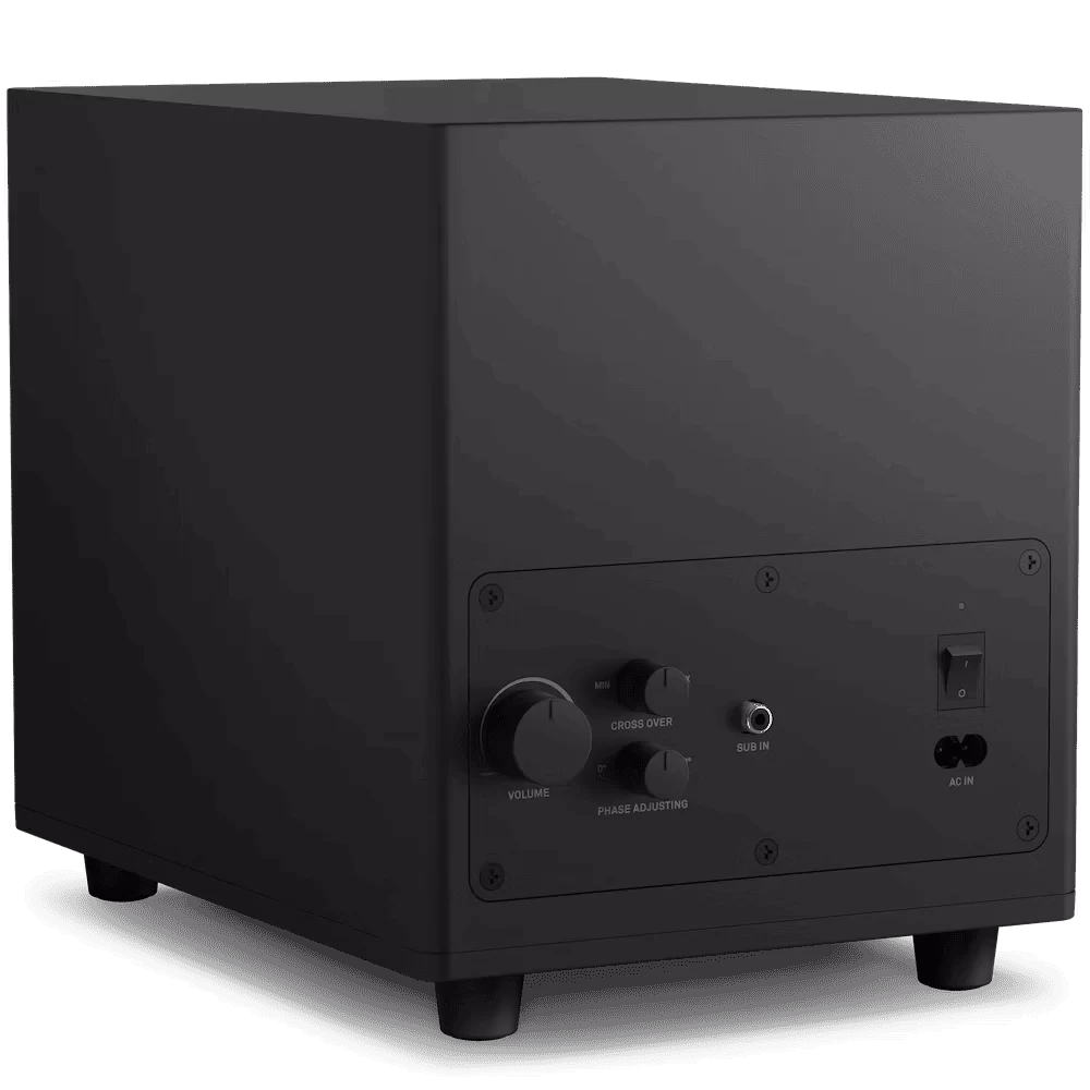 NZXT Relay Subwoofer 140 Watt Desktop PC Gaming (AP-SUB80-EU) - Powerful Bass Compact Design, 140 Watts, Down-Firing 6.5 Inch Driver, Crossover & Phase Control, High-Quality Construction 4 NZXT Relay Subwoofer 140 Watt Desktop PC Gaming (AP-SUB80-EU) - Powerful Bass Compact Design, 140 Watts, Down-Firing 6.5 Inch Driver, Crossover & Phase Control, High-Quality Construction - Ảnh 4