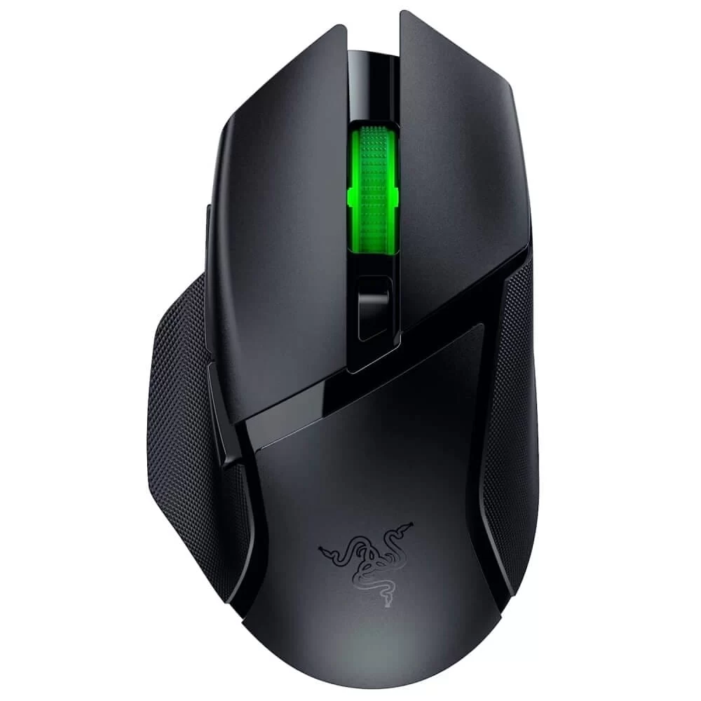 Razer Basilisk V3 X HyperSpeed Customizable Wireless Gaming Mouse - Classic Black, Mechanical Switches Gen-2-5G Advanced 18K Optical Sensor, Chroma RGB, 9 Programmable Controls, up to 285 Hr Battery 2 Razer Basilisk V3 X HyperSpeed Customizable Wireless Gaming Mouse - Classic Black, Mechanical Switches Gen-2-5G Advanced 18K Optical Sensor, Chroma RGB, 9 Programmable Controls, up to 285 Hr Battery - Ảnh 2