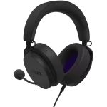 NZXT Relay Headset Wired Black 40mm drivers Gaming (AP-WCB40-B2) - Hi-Res Audio Certified, DTS Headphone:X, 7.1 Surround Sound, Lightweight & Comfortable Design, Detachable Microphone