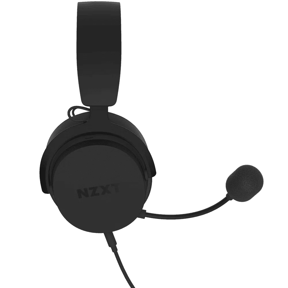 NZXT Relay Headset Wired Black 40mm drivers Gaming (AP-WCB40-B2) - Hi-Res Audio Certified, DTS Headphone:X, 7.1 Surround Sound, Lightweight & Comfortable Design, Detachable Microphone 3 NZXT Relay Headset Wired Black 40mm drivers Gaming (AP-WCB40-B2) - Hi-Res Audio Certified, DTS Headphone:X, 7.1 Surround Sound, Lightweight & Comfortable Design, Detachable Microphone - Ảnh 3