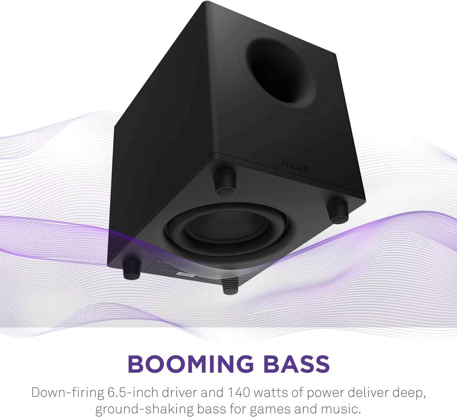 Relay Subwoofer NZXT 80W Black AP SUB80 EU product 2
