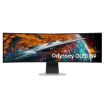 Samsung Odyssey OLED G9 G95SC LS49CG954SEXXV Curved Smart Gaming Monitor - 49", OLED, 240Hz, 0.03ms, Dual QHD, Neo Quantum Processor Pro, DisplayHDR 400, AMD FreeSync Premium Pro, Gaming Hub