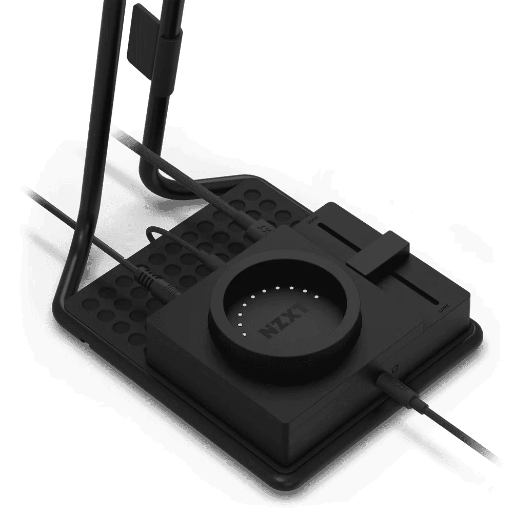 NZXT SwitchMix PC Gaming Headset Stand with Mixer (AP-USMSM-B1) - Black, Seamless Switching Between Headset & Speaker Audio, Studio-Grade Mixer, 24-bit / 96 kHz DAC, DTS 7.1 6 NZXT SwitchMix PC Gaming Headset Stand with Mixer (AP-USMSM-B1) - Black, Seamless Switching Between Headset & Speaker Audio, Studio-Grade Mixer, 24-bit / 96 kHz DAC, DTS 7.1 - Ảnh 6