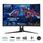 ASUS ROG Strix XG32VC Gaming Monitor  - 31.5 inch WQHD (2560 x 1440), 170Hz * (Over144Hz), 1ms MPRT, Extreme Low Motion Blur Sync, 125% sRGB, FreeSync Premium Pro, DisplayHDR ™ 400
