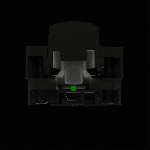 mech tactile action button
