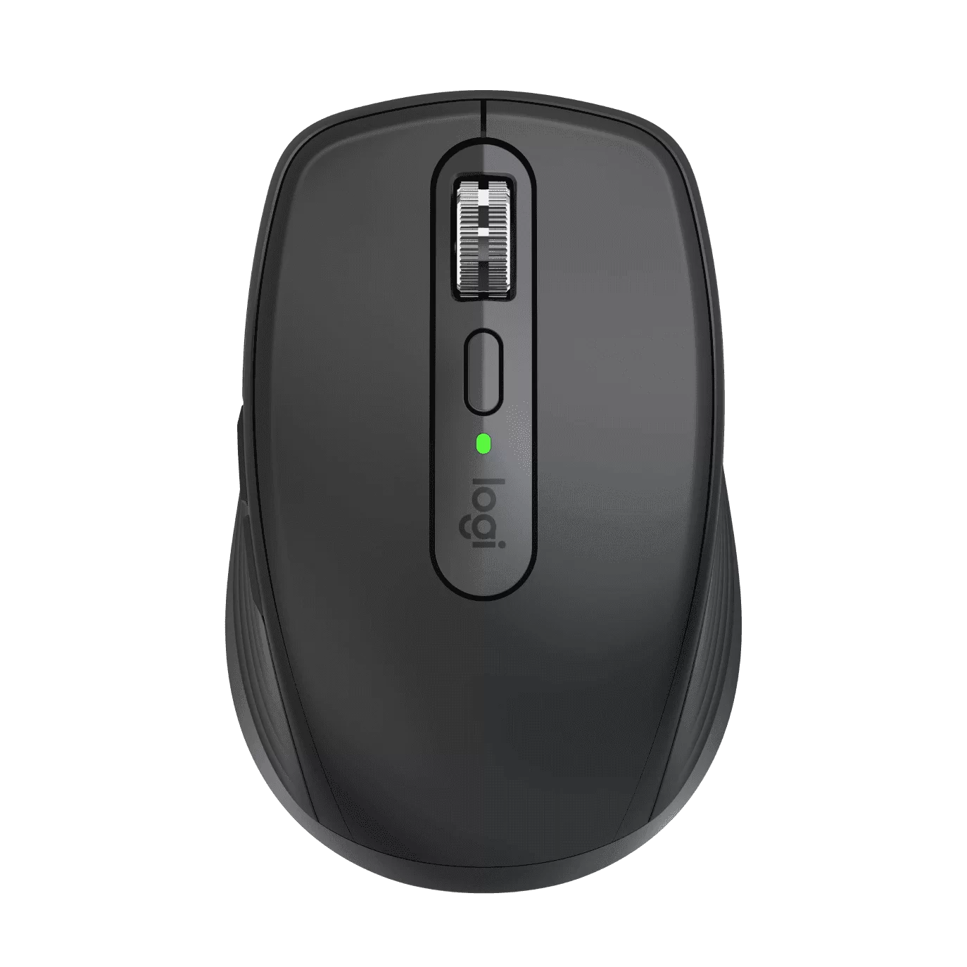 Logitech MX Anywhere 3S Graphite Compact Wireless Mouse - Fast Scroll, 8K DPI Tracking, Quiet Clicks, USB C, Bluetooth