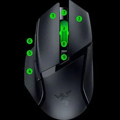 razer basilisk v3 x hyperspeed usp2 hypershift on desktop v3 1