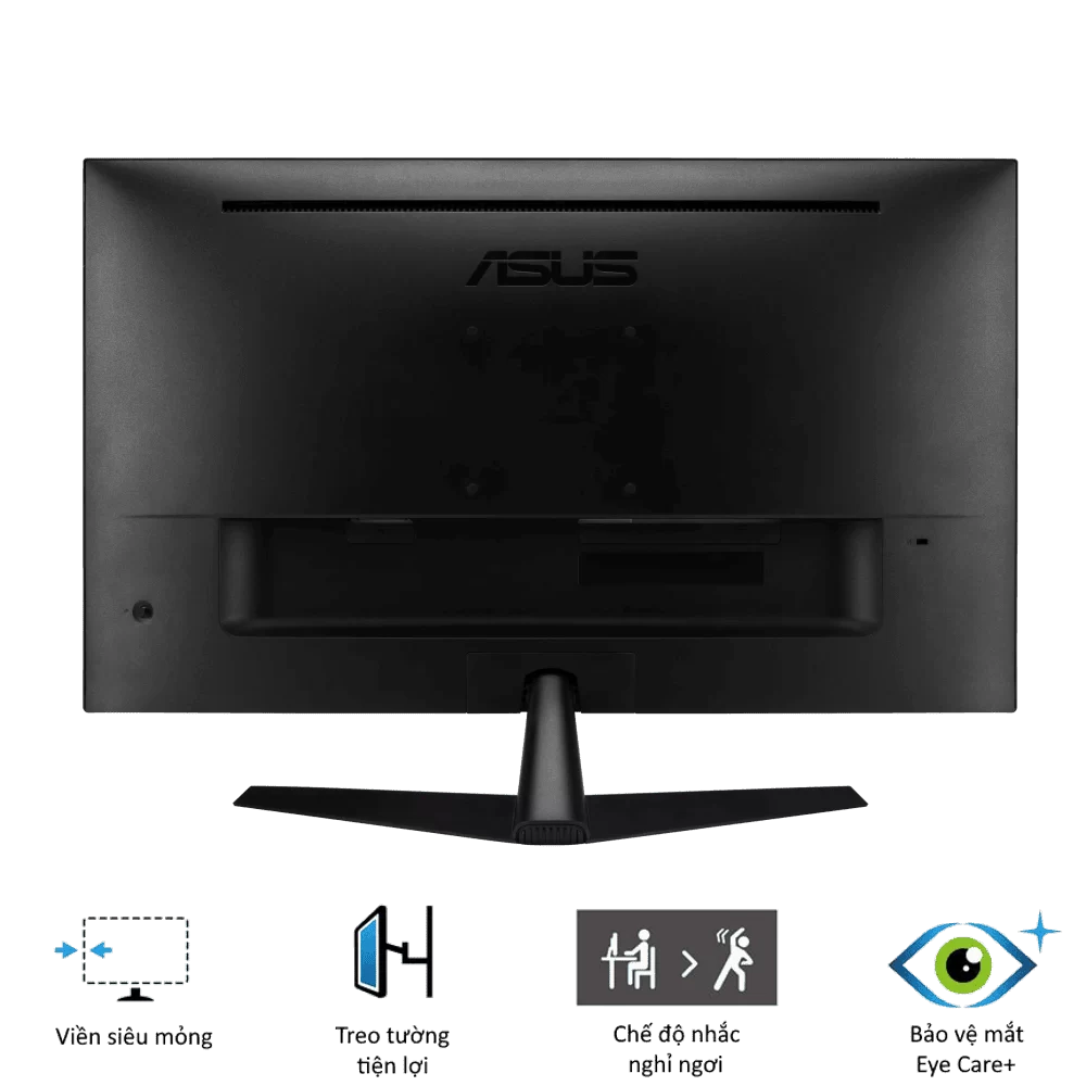 ASUS VY249HF-R Eye Care Gaming Monitor - 24 inch FHD (1920 x 1080), IPS, 100Hz, IPS, SmoothMotion, 1ms (MPRT), Adaptive Sync, Eye Care Plus technology, Blue Light Filter, Flicker Free 4 ASUS VY249HF-R Eye Care Gaming Monitor - 24 inch FHD (1920 x 1080), IPS, 100Hz, IPS, SmoothMotion, 1ms (MPRT), Adaptive Sync, Eye Care Plus technology, Blue Light Filter, Flicker Free - Ảnh 4
