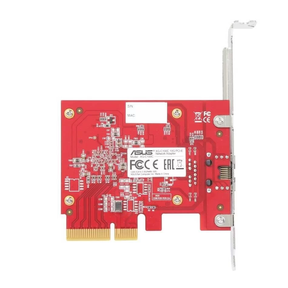 ASUS XG-C100C Network Adapter - Backward compatible 10GBase-T PCIe 8 ASUS XG-C100C Network Adapter - Backward compatible 10GBase-T PCIe - Ảnh 8