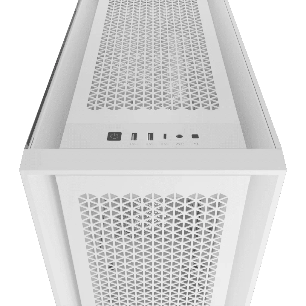 CORSAIR CORSAIR 5000D Core Airflow White - ATX Mid-Tower PC Case 3 CORSAIR CORSAIR 5000D Core Airflow White - ATX Mid-Tower PC Case - Ảnh 3