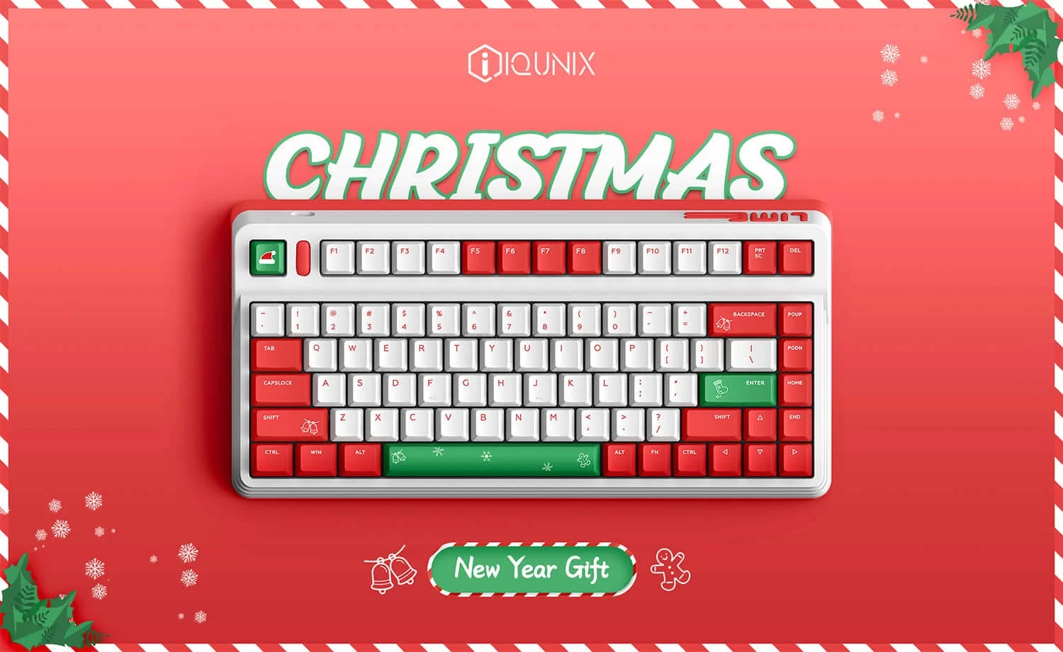 IQUNIX L80 Christmas RGB Wireless Mechanical Keyboard page pc 1