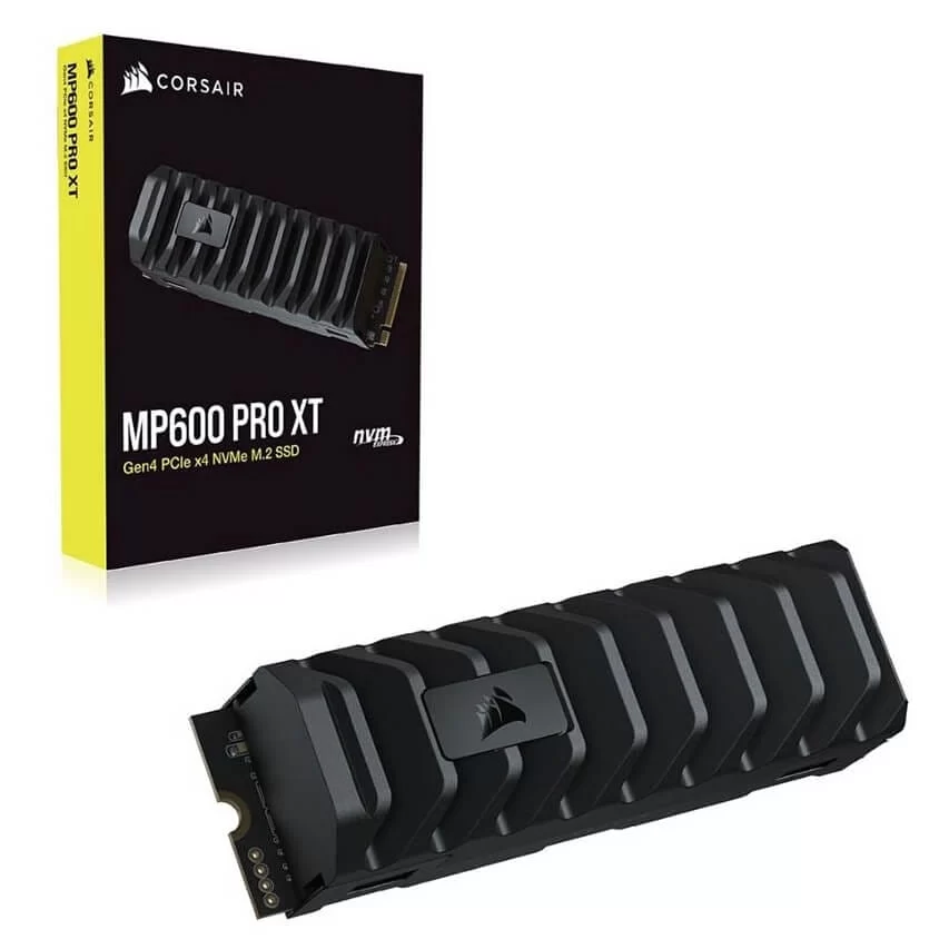 CORSAIR Force Series MP600 PRO XT 8TB M.2 NVMe PCIe Gen. 4 x4 SSD - Up to 7,000 MB/s Sequential Read and 6,100 MB/s Write Speeds, High-Density TLC NAND, Aluminum Heatspreader 3 CORSAIR Force Series MP600 PRO XT 8TB M.2 NVMe PCIe Gen. 4 x4 SSD - Up to 7,000 MB/s Sequential Read and 6,100 MB/s Write Speeds, High-Density TLC NAND, Aluminum Heatspreader - Ảnh 3