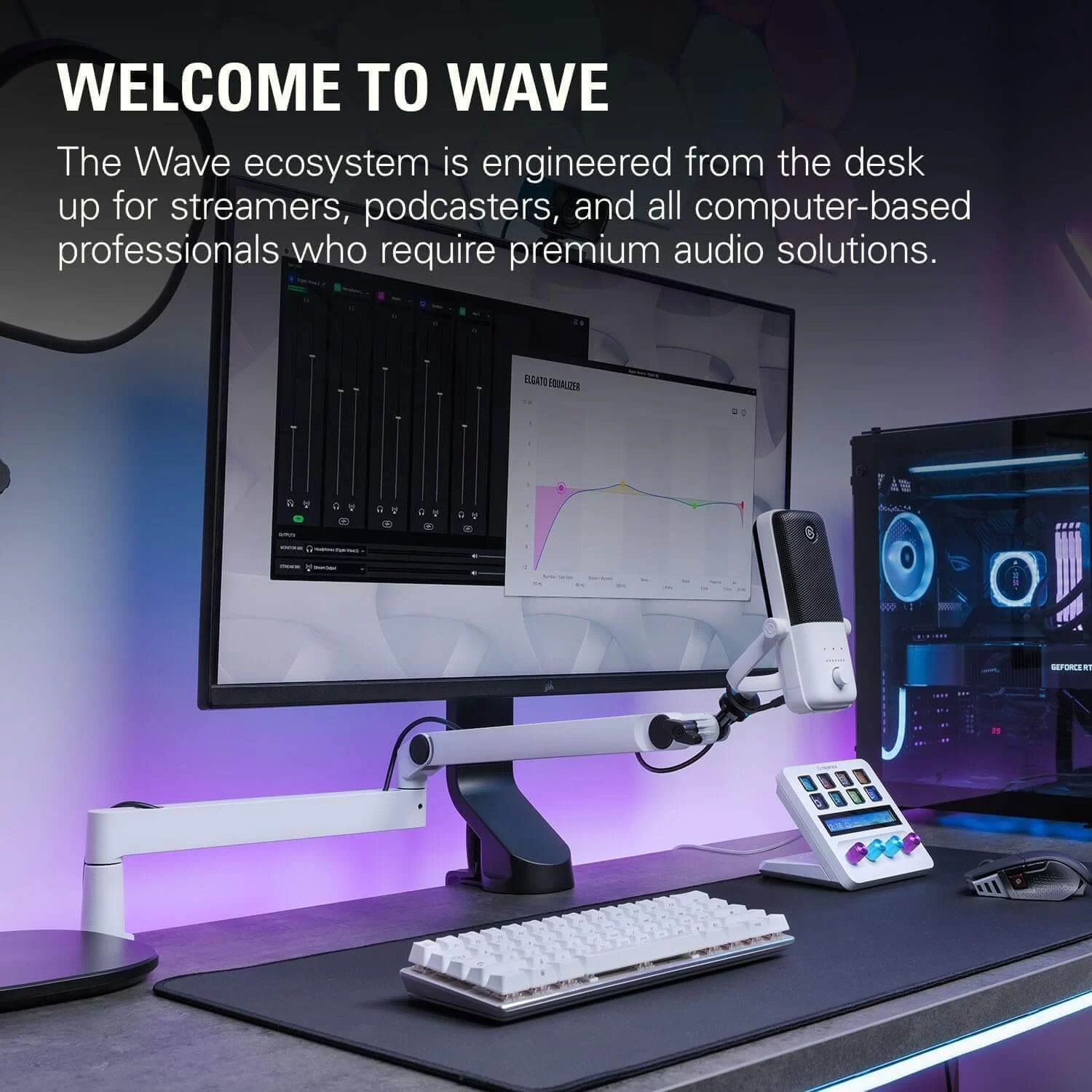 Microphone Elgato Wave Mic Arm LP White 10AAN9911 page mobile 7