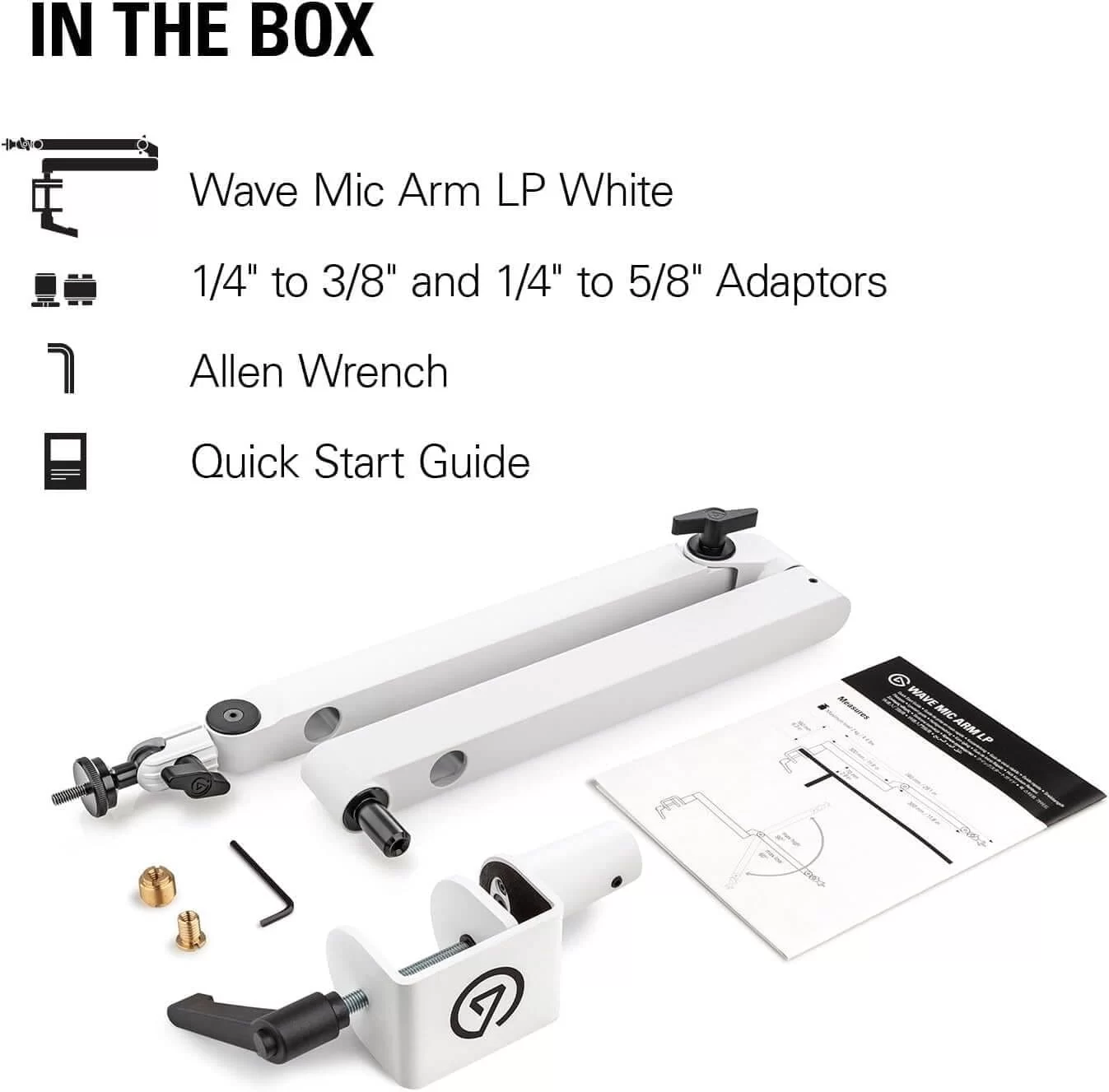 Microphone Elgato Wave Mic Arm LP White 10AAN9911 page mobile 8