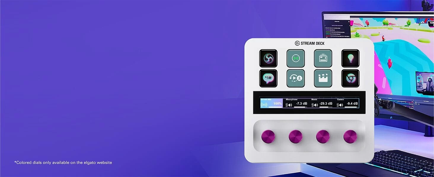 Stream Deck White page pc 1