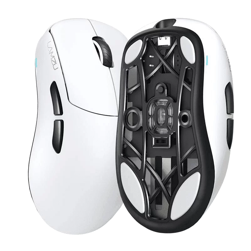 Lamzu Thorn White (receiver 1KHz included) Wireless Gaming Mouse - Lightweight 52g, Wireless 4KHz. Chip MCU Nordic 1 Lamzu Thorn White (receiver 1KHz included) Wireless Gaming Mouse - Lightweight 52g, Wireless 4KHz. Chip MCU Nordic