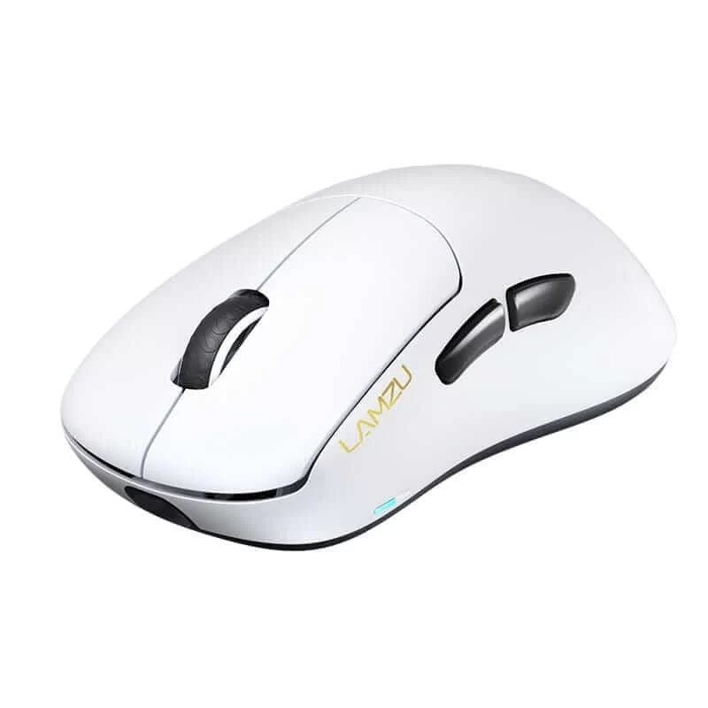 Lamzu Thorn White (receiver 1KHz included) Wireless Gaming Mouse - Lightweight 52g, Wireless 4KHz. Chip MCU Nordic 2 Lamzu Thorn White (receiver 1KHz included) Wireless Gaming Mouse - Lightweight 52g, Wireless 4KHz. Chip MCU Nordic - Ảnh 2