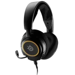 SteelSeries Arctis Nova 3 Black Multi-Platform Premium Wired RGB Gaming Headset - Wired, Lightweight, High Fidelity Drivers, ComfortMAX System, ClearCast Gen 2 noise-cancelling mic