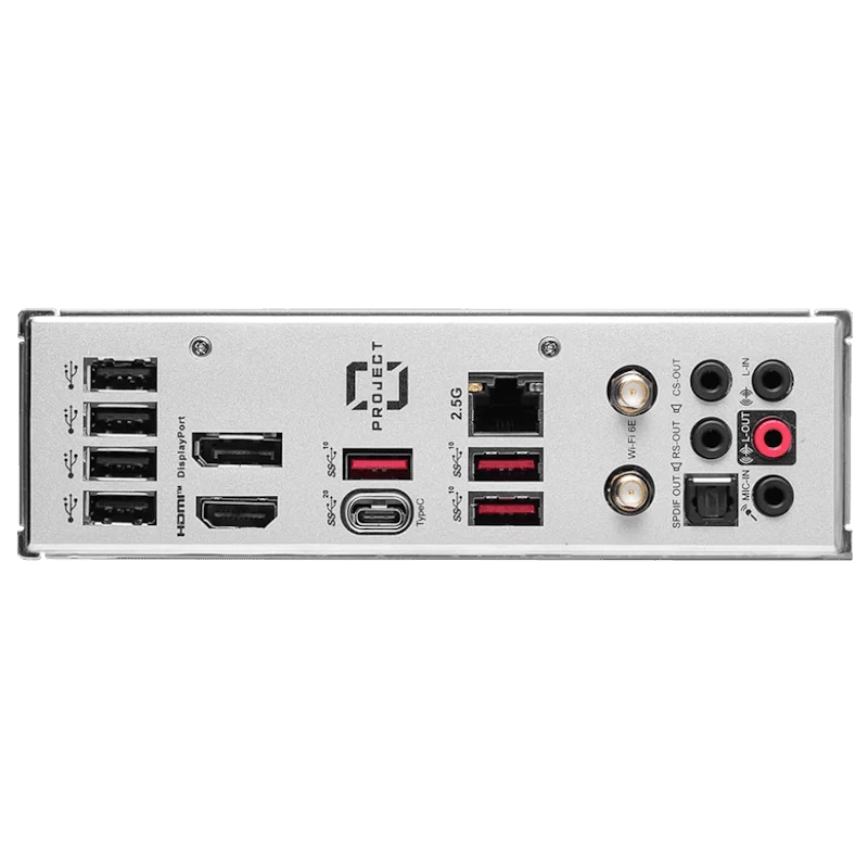 MSI B760M PROJECT ZERO DDR5 Mainboard 5 MSI B760M PROJECT ZERO DDR5 Mainboard - Ảnh 5