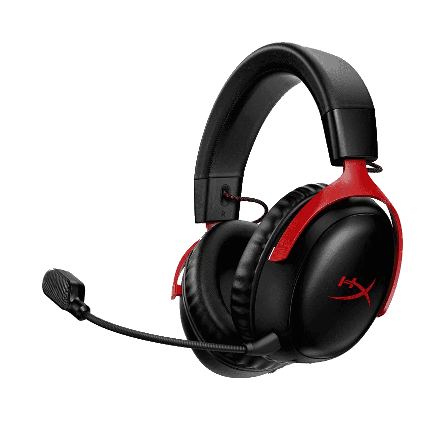 HyperX Cloud III Wireless Gaming Headset - Red Black (77Z46AA) 1 HyperX Cloud III Wireless Gaming Headset - Red Black (77Z46AA)