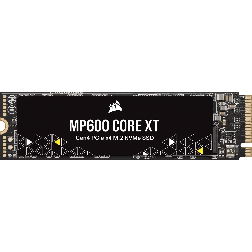 CORSAIR MP600 CORE XT 1TB (R2) SSD - PCIe 4.0 (Gen4) x4 NVMe 1.4 M.2, 5900MB/s read, 5000MB/s write SSD 1 CORSAIR MP600 CORE XT 1TB (R2) SSD - PCIe 4.0 (Gen4) x4 NVMe 1.4 M.2, 5900MB/s read, 5000MB/s write SSD