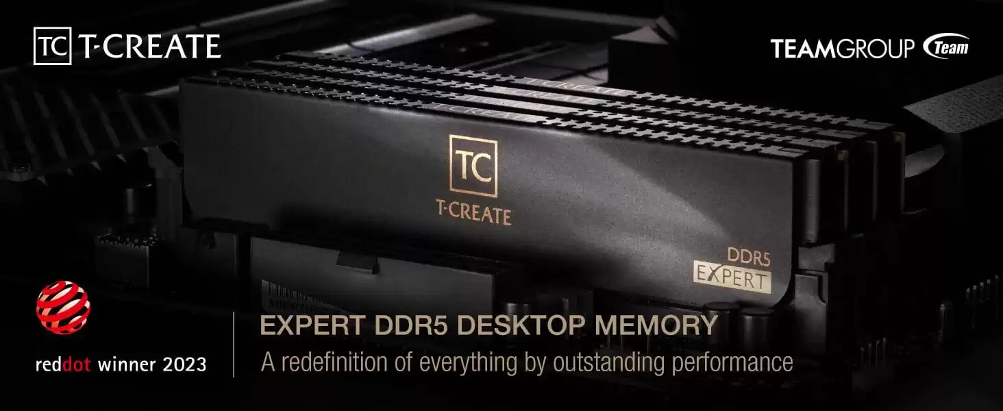 TEAMGROUP T Force EXPERT DDR5 DESKTOP MEMORY page pc 1