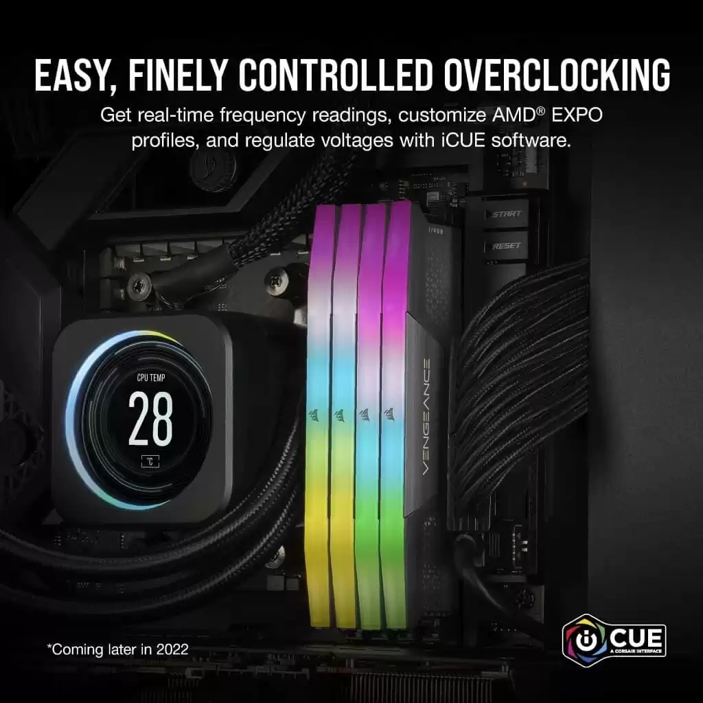Vengeance RGB DDR5 2UP 64GB GRAY 05