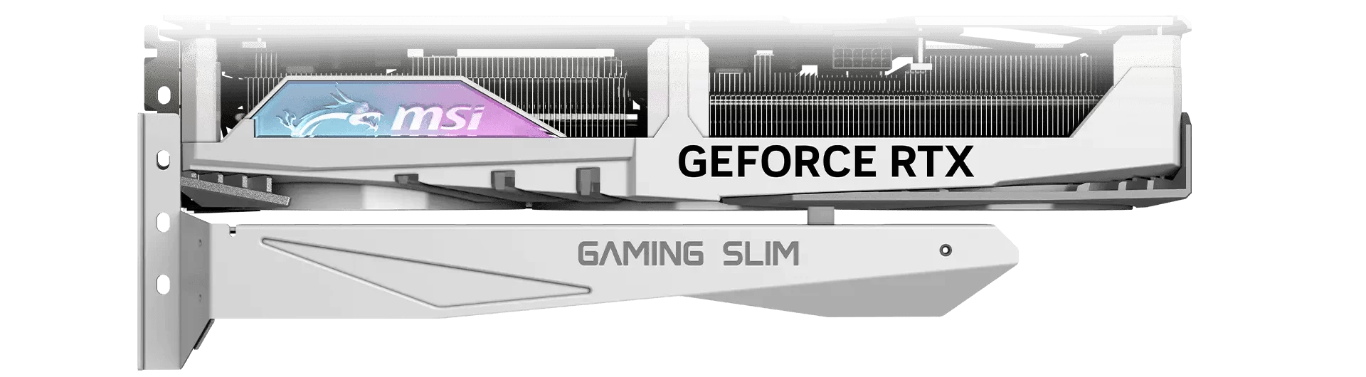 msi 4080 16gb gaming x slim white character