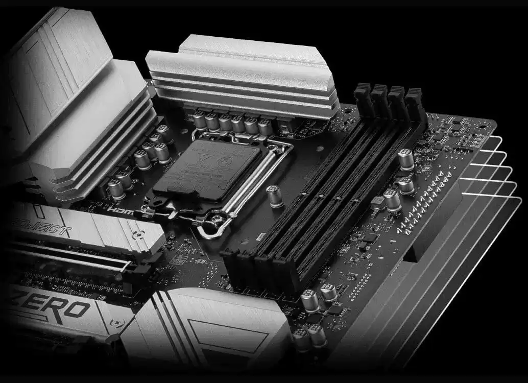 msi b760m project zero pcb design