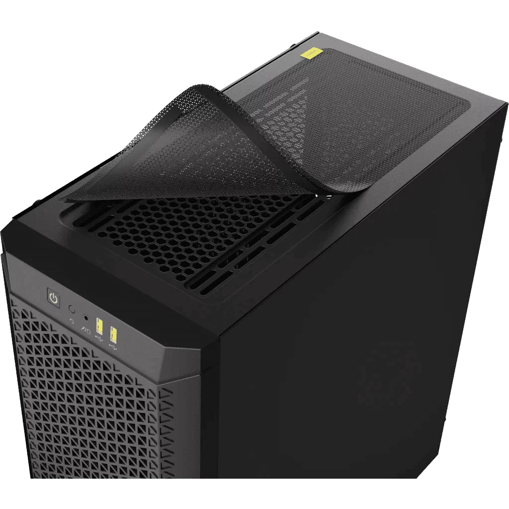 CORSAIR 480T Airflow Black, Tempered Glass, Mid Tower ATX PC Case 7 CORSAIR 480T Airflow Black, Tempered Glass, Mid Tower ATX PC Case - Ảnh 7