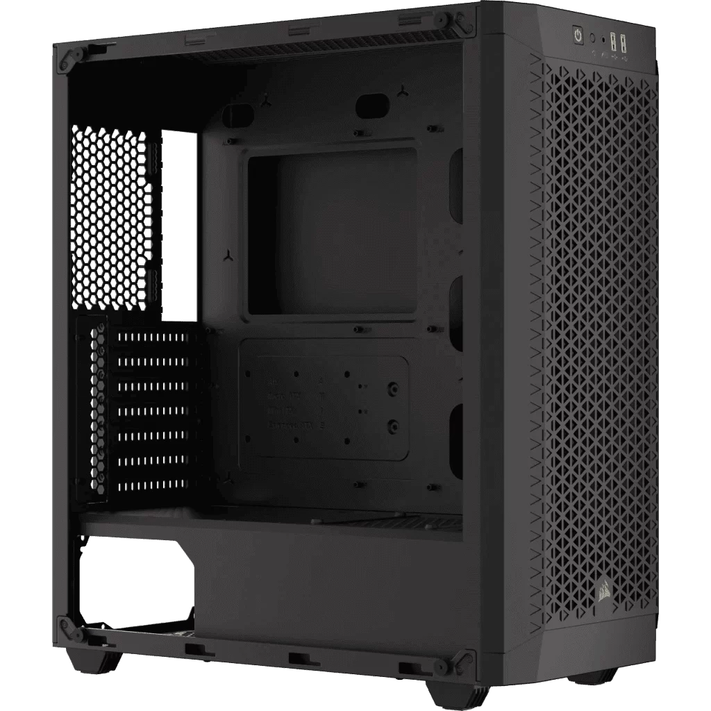 CORSAIR 480T Airflow Black, Tempered Glass, Mid Tower ATX PC Case 8 CORSAIR 480T Airflow Black, Tempered Glass, Mid Tower ATX PC Case - Ảnh 8