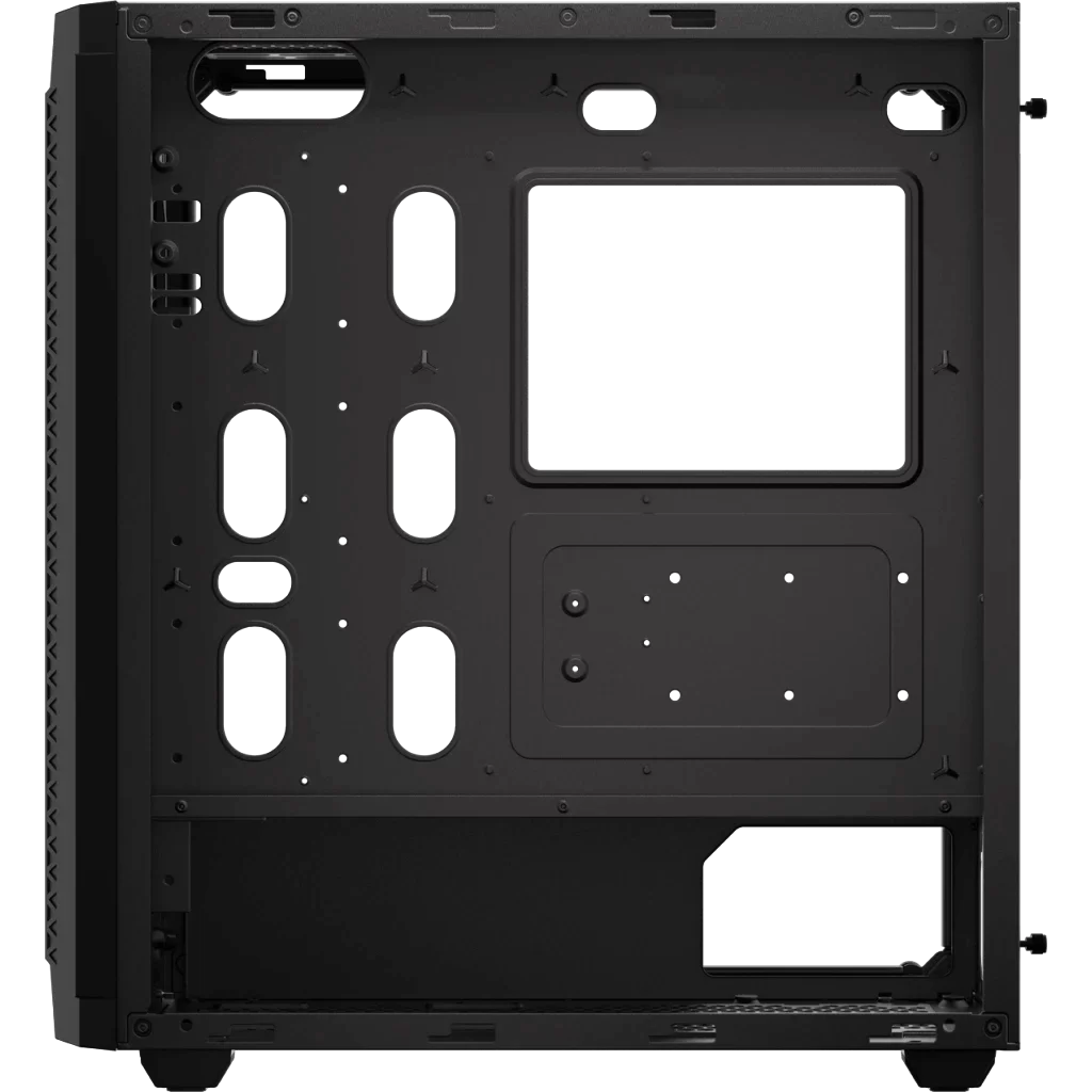 CORSAIR 480T Airflow Black, Tempered Glass, Mid Tower ATX PC Case 9 CORSAIR 480T Airflow Black, Tempered Glass, Mid Tower ATX PC Case - Ảnh 9