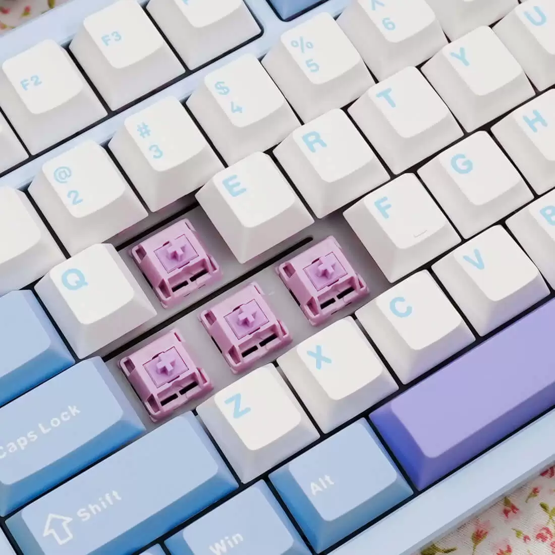 WOBKEY Rainy 75 Keyboard 3 WOBKEY Rainy 75 Keyboard - Ảnh 3