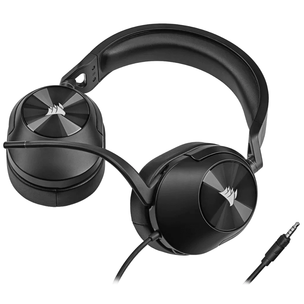CORSAIR HS55 SURROUND Wired Gaming Headset - Carbon (AP) 7 CORSAIR HS55 SURROUND Wired Gaming Headset - Carbon (AP) - Ảnh 7