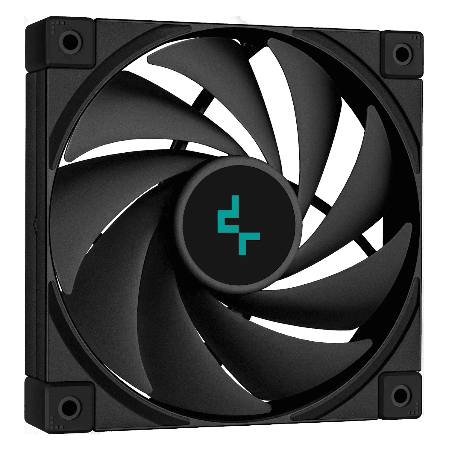 DEEPCOOL AK500S DIGITAL Black CPU Air Cooler - Single Tower, Real-Time CPU Status Screen, 5 Offset Copper Heat Pipes, All Black Design 6 DEEPCOOL AK500S DIGITAL Black CPU Air Cooler - Single Tower, Real-Time CPU Status Screen, 5 Offset Copper Heat Pipes, All Black Design - Ảnh 6