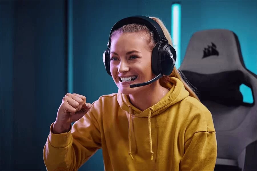 HS55 WIRELESS BLACK 16