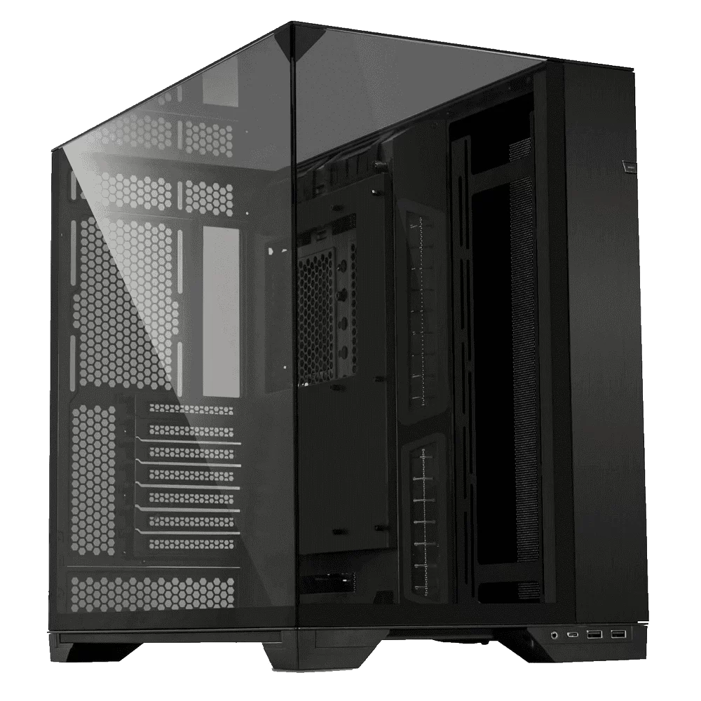 Lian Li O11 Vision Black Case - Aluminum, Steel, Tempered Glass ATX Mid Tower 1 Lian Li O11 Vision Black Case - Aluminum, Steel, Tempered Glass ATX Mid Tower
