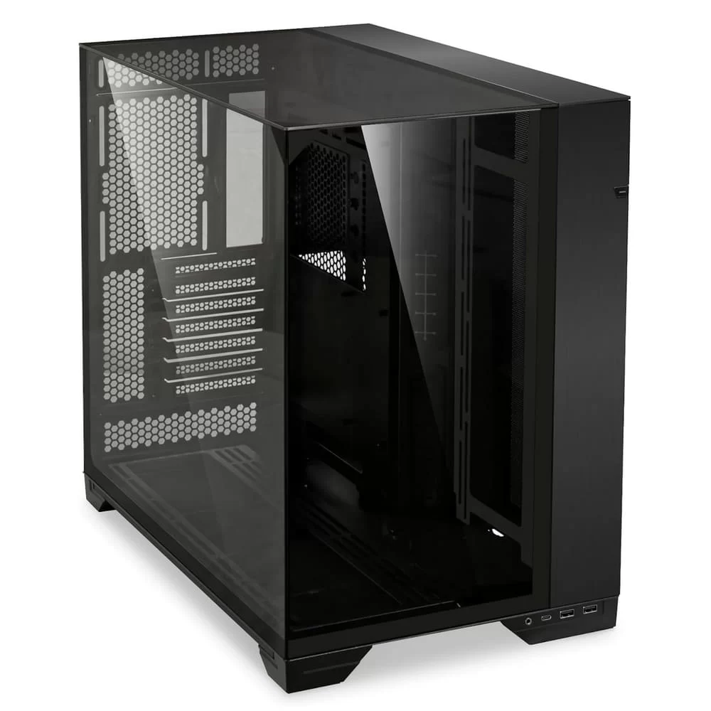 Lian Li O11 Vision Black Case - Aluminum, Steel, Tempered Glass ATX Mid Tower 3 Lian Li O11 Vision Black Case - Aluminum, Steel, Tempered Glass ATX Mid Tower - Ảnh 3