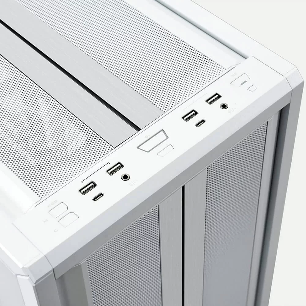 Lian Li V3000 PLUS White GGF Edition Gaming Case - Tempered Glass on The Left Sides, Full Tower EATX 8 Lian Li V3000 PLUS White GGF Edition Gaming Case - Tempered Glass on The Left Sides, Full Tower EATX - Ảnh 8
