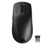CORSAIR M75 AIR WIRELESS Ultra-Lightweight Gaming Mouse - Black, 26000 DPI, 100hrs Battery, iCUE Compatible, 2.4GHz + Bluetooth
