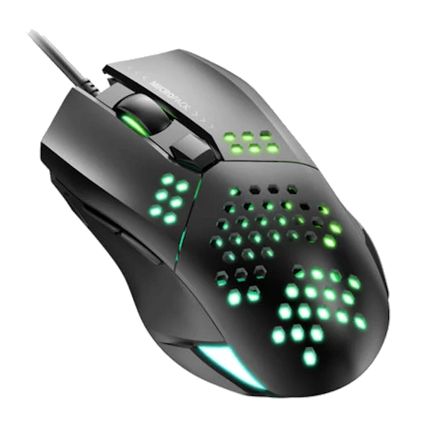 Micopack GM-05 Wired RGB Gaming Mouse - 6200 DPI, Professional optical sensor, 6 buttons, USB 2.0, 7 modes RGB light effect 1 Micopack GM-05 Wired RGB Gaming Mouse - 6200 DPI, Professional optical sensor, 6 buttons, USB 2.0, 7 modes RGB light effect