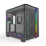 Montech KING 95 PRO Black Gaming Case - 6 fans included