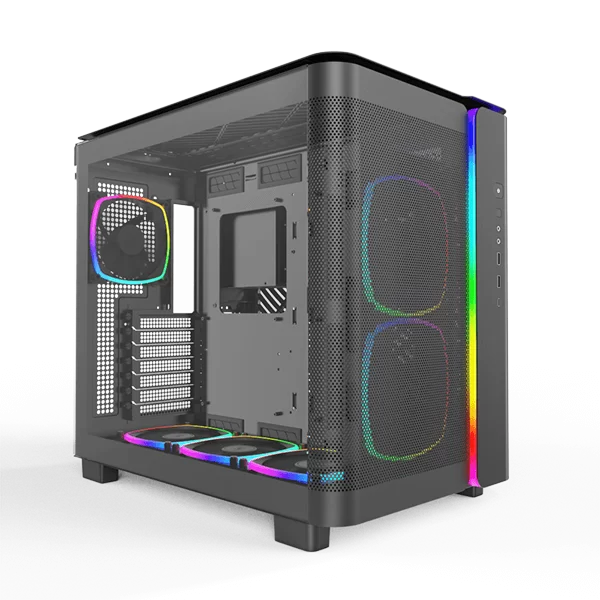 Montech KING 95 PRO Black Gaming Case - 6 fans included 1 Montech KING 95 PRO Black Gaming Case - 6 fans included